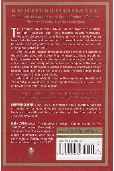 Harperbusiness The Intelligent Investor - Definitive Book Value Investing