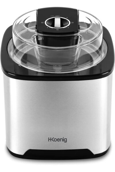 H.Koenig SRB80 dondurma makinesi Sorbiettiera 2L. Paslanmaz çelik, dondurmanı...