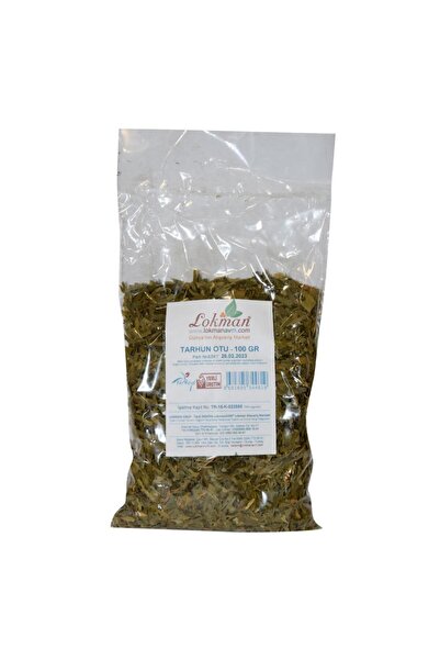 LokmanAVM Doğal Saf Tarhun Otu Targun Dargun Ot Tarhın Otu Paket 100gr