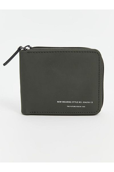 LC Waikiki Gray Leather Look Men's Wallet