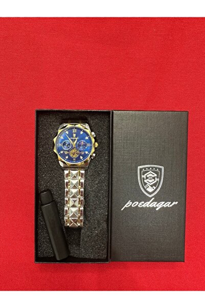 CarStore Poedagar P996 Gold Blue Orijinal Kutusu + Kordon Aparati + 2 Yıl Gar...