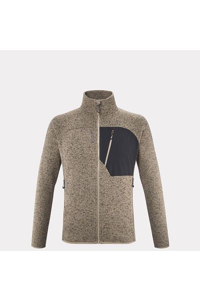 Millet Tribeni Fleece Men's Gray Jacket - Miv9887 N9904 Grey-L