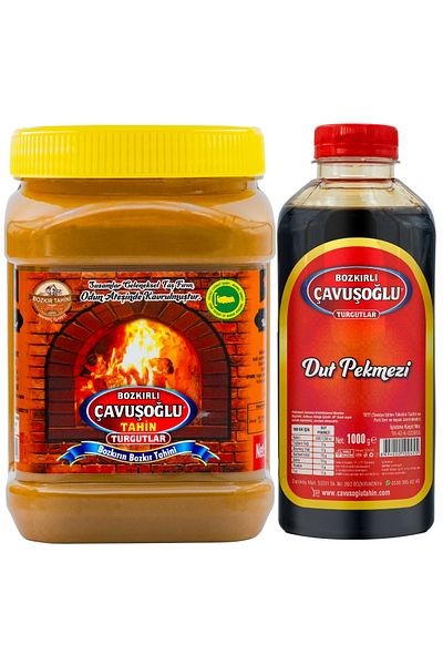 Bozkırlı Çavuşoğlu Double Roasted Bran Bozkır Tahini 930 g Çavuşoğlu Mulberry Molasses 1000 g