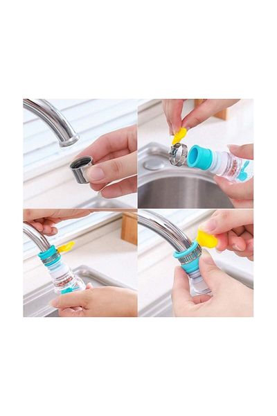 Kritik Ticaret Ticaretin Yeni Yüzü 360 Degree Rotating Movable Head Propeller Faucet - Filtered Loss and Shortens Water Saving