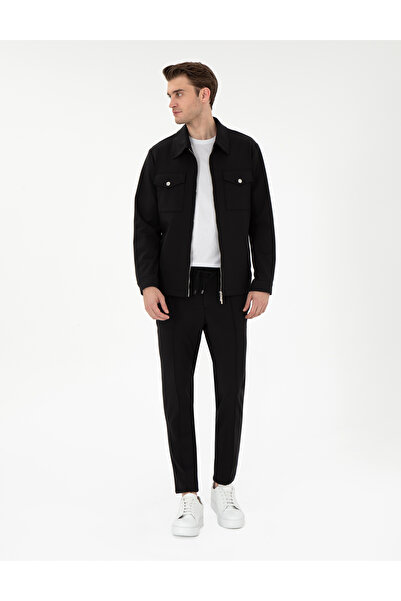 Pierre Cardin Siyah Regular Fit Ceket 50306400-VR046
