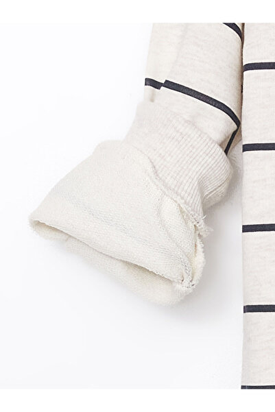 LC Waikiki Crew Neck Printed Men's and Children's Sweatshirt & Sweatpants Set of 2