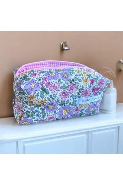 etoiles legend حقيبة مكياج مبطنة