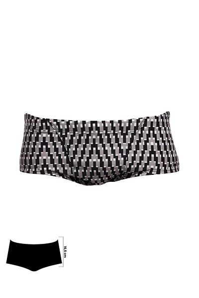 Funky Trunks Dark Night Men's Training Swimsuit, 16.5cm Trunks