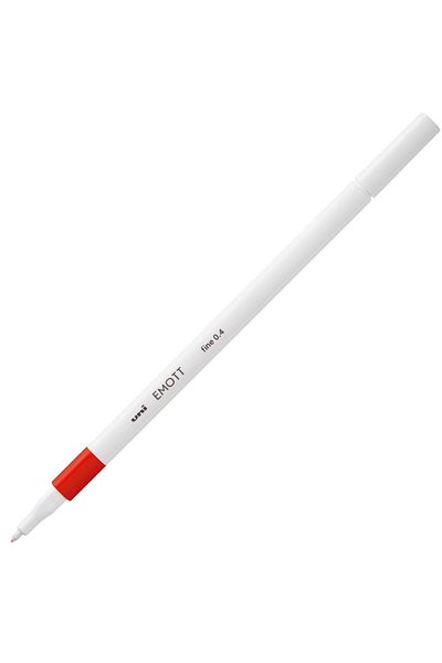 UNİ-BALL Uni-Ball Acrylic Tip Pen Emott 0.4 mm Fine Red-10-Pkt
