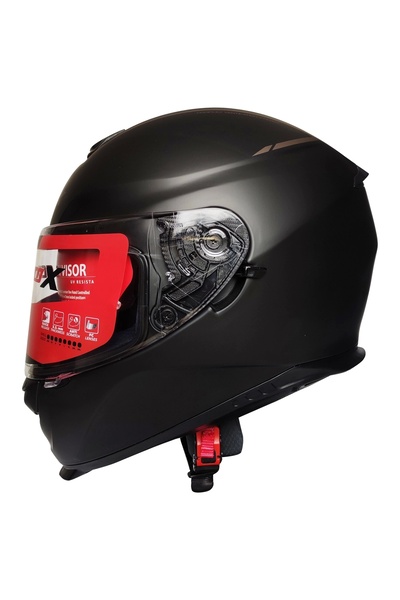 Scoyco X507 GÜNEŞ VİZÖRLÜ KAPALI KASK MAT SİYAH