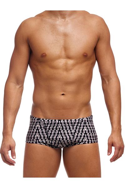 Funky Trunks Dark Night Men's Training Swimsuit, 16.5cm Trunks