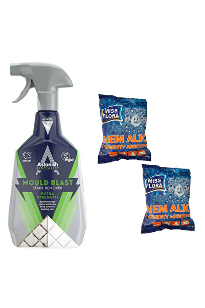 Miss Flora Astonish Küf Temizleyici 750 ml 450 G Nem Alıcı Yedek 2 Adet