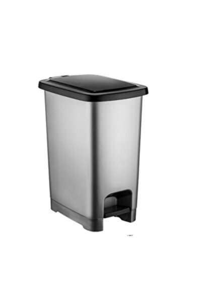 Loremp Pedal Trash Can, Bathroom and Kitchen Trash Can 40 Lt
