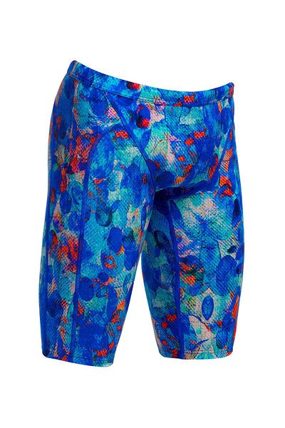 Funky Trunks Jam Paint Press Boys' Training Swimsuit, Knee-Length Jamme