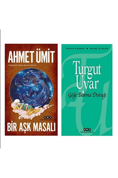 Yapı Kredi Yayınları Bir Aşk Masalı - Ahmet Ümit Göğe Bakma Durağı - Turgut Uyar
