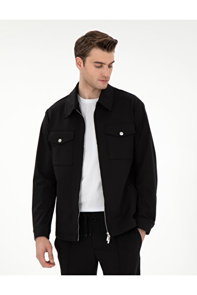 Pierre Cardin Siyah Regular Fit Ceket 50306400-VR046