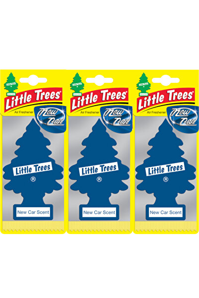Car Freshner Little Trees Kağıt Koku Yeni Araba Kokusu 3 adet