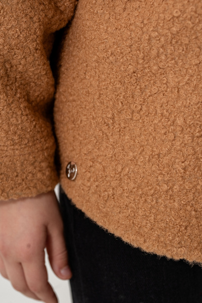 GİYİCEM TEKSTİL Kız Çocuk Kışlık Buklet Gömlek 3129