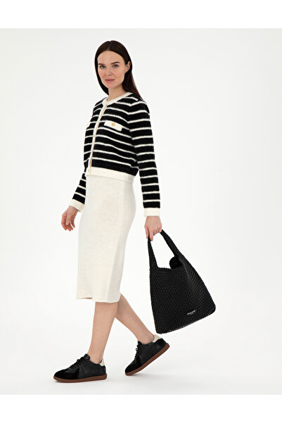 Pierre Cardin Μαύρη Τσάντα Ώμου 50307557-VR046