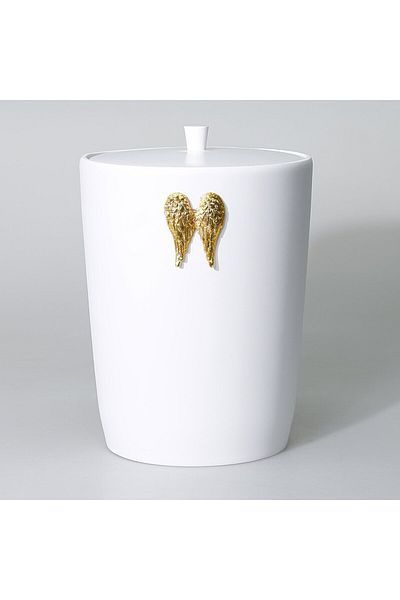 Selim Κάδος απορριμμάτων White Gold Wings
