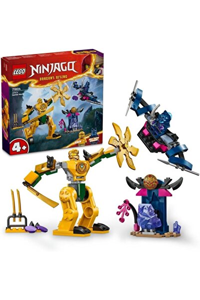 LEGO NINJAGO Arin’s Battle Mech, Action Figure Ninja Toy for 4+ Year Old Boys...