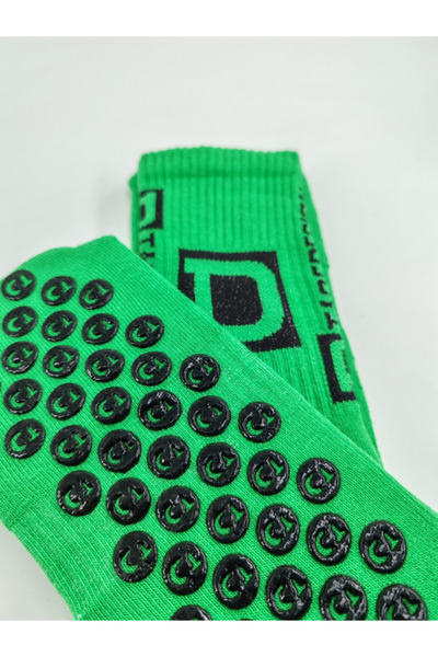 Shuttle Park Unisex Deep Green Αντιολισθητικές Κάλτσες Αντιολισθητικές Πετσέτες σιλικόνης Σόλα Match Pro Athlete Κάλτσες