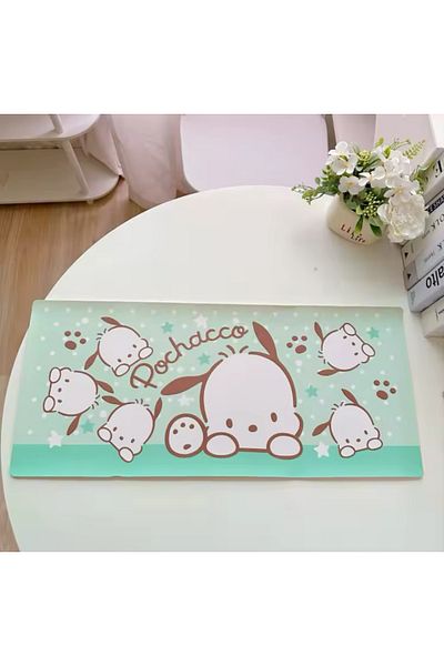 synshop Подложка за мишка Pochocko Dog Paw Kuromi, голяма, за офис игри, за момиче