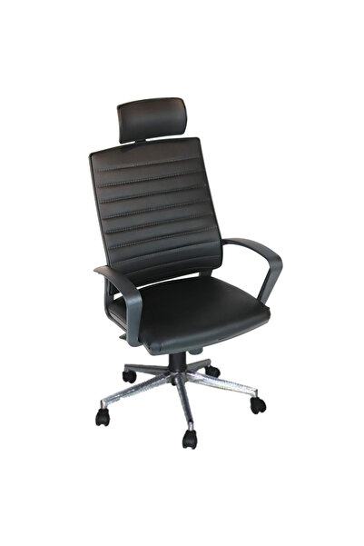 Home Koltukstilim Berlin Siyah Deri Makam Koltuğu Ofis Koltuğu Bilgisayar Kol...