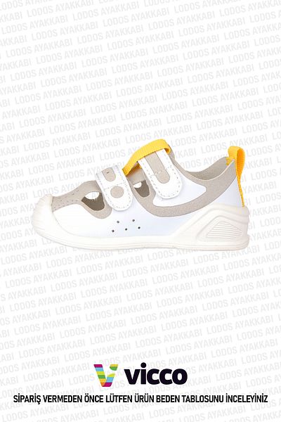 Vicco Riga Model Basic - Men's White First Step Comfortable Shoes