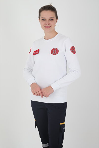 Ekg Medikal 112 Acil Sağlık Sıfır Yaka Swit (Unisex-3 İplik Kumaş)