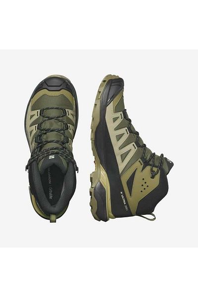 Salomon Ανδρικές μπότες εξωτερικού χώρου X Ultra 360 Mid Gore-tex - Πράσινο