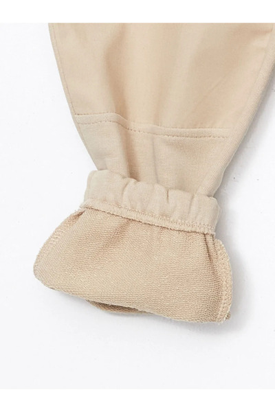 LC Waikiki LCW Kids Bej Beli Lastikli Erkek Çocuk Jogger Eşofman Altı