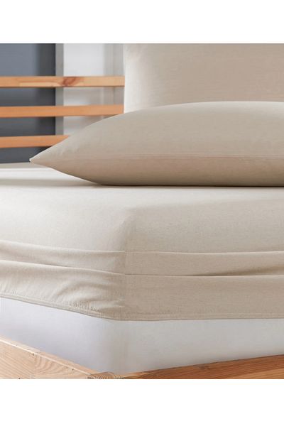 ÇIQRIK HOME Elastic Double Bed Sheet Set with Pillowcases (Set with Pillowcases)