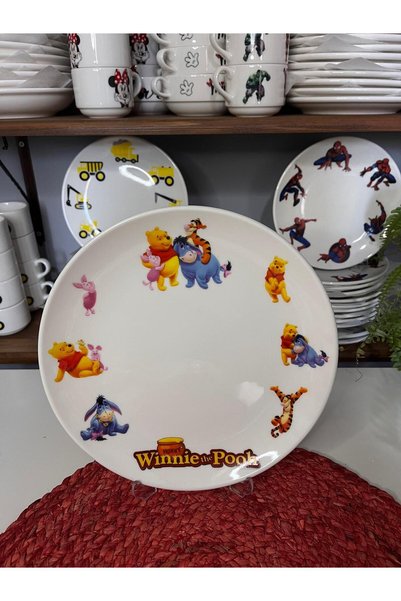 TEBAK COLLECTION طقم طعام للأطفال مكون من 6 قطع من TABAK WINIE THE POOH