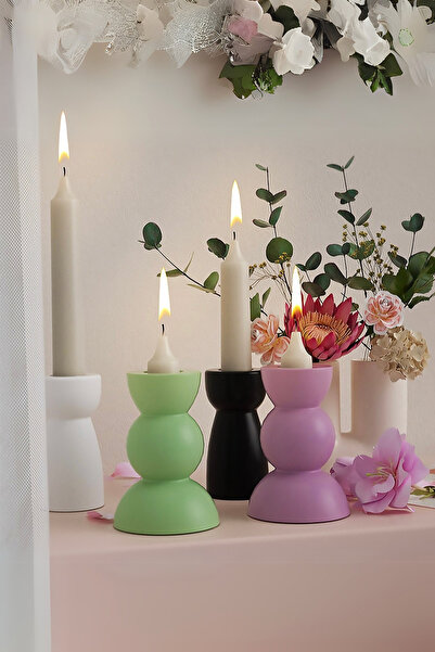 LALEZEN HOME 5Lİ ROMA ŞAMDAN SET