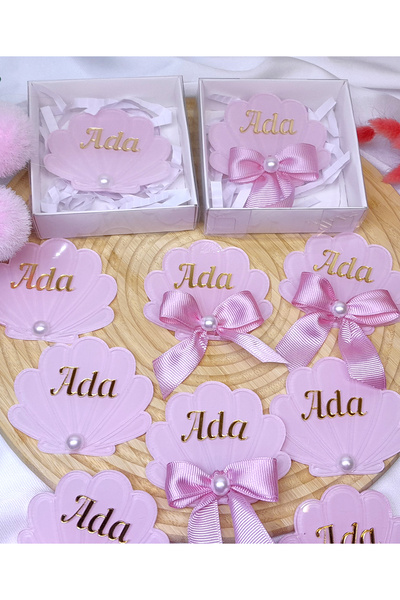 Azze Baby Shower , Bebek Magnet , Pleksi Magnet 10'lu Kutulu