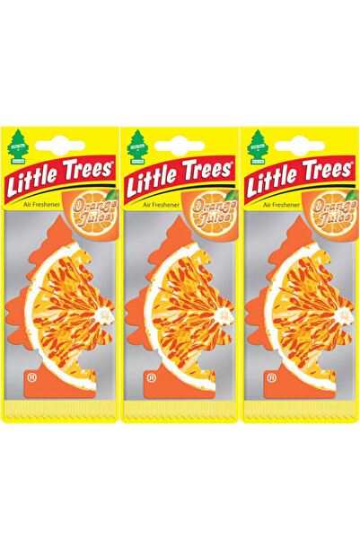 Car Freshner Little Trees Oto Kokusu 3'lü Portakal