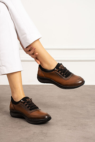 Shakrak Pantofi ortopedici Alissa pentru damă, cu legături la scară, pantofi ...