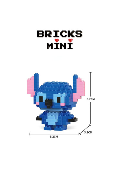 Bricks Stitch Disney Mini Figür