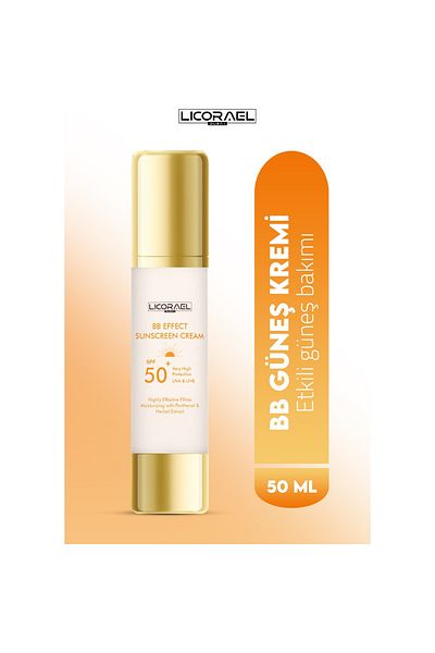 Licorael Dubai Bb Sunscreen High Protection Spf50 Against Uva and Uvb Rays