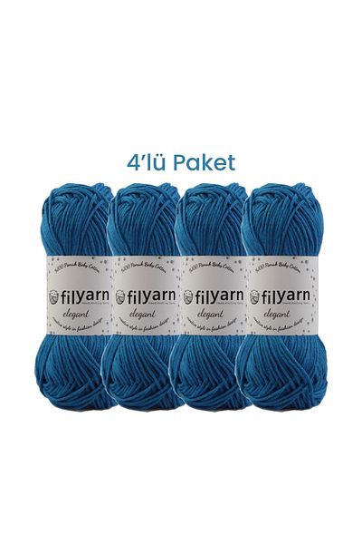 Filyarn Oeko-Tex Certified 25 γραμμάρια βαμβακερό νήμα μωρού - Γιλέκο και σετ 4 τεμαχίων