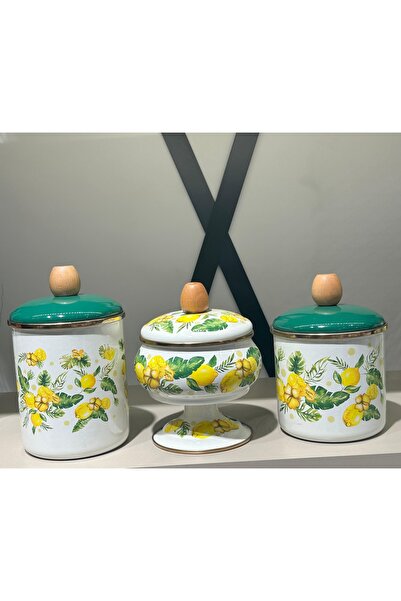 Miss Betty Emaye mutfak seti kavanoz citrus