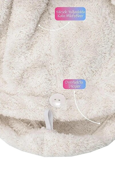 ALASTOR Набір з 2 мікрофібрових рушників для волосся - для пляжу, моря, басейну та витирання після ванни