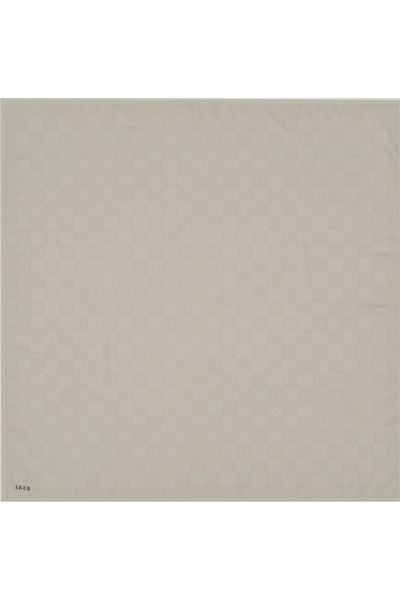 Aker Κασκόλ Checkers Monogram - Κρέμα - 1070600 -982