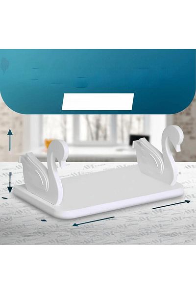 Transformacion Αυτοκόλλητο ράφι κουζίνας μπάνιου Swan Design 721171