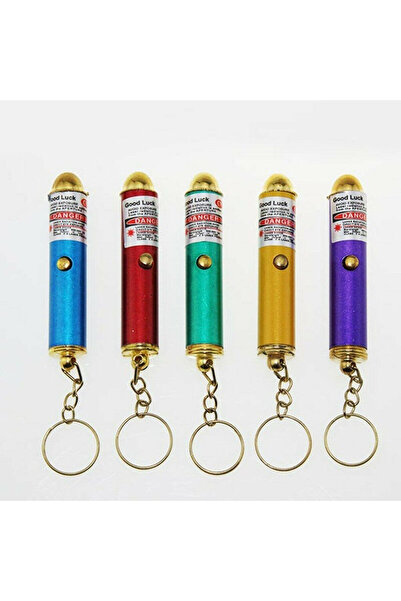 Genel Markalar Kedi Lazeri - Oyuncak Lazer Anahtarlık - Kedi Oyuncağı - Yedek...