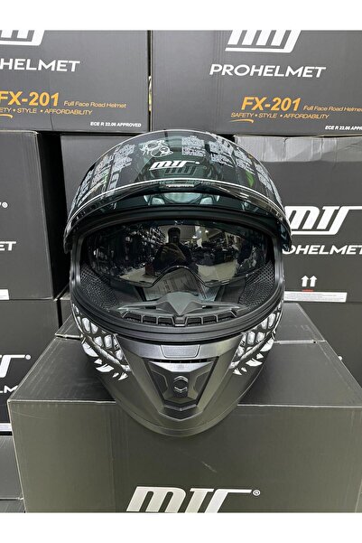 MTS 801 KASK GRİ YILAN