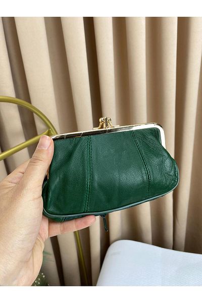 H&D COLLECTİON Портфейл от мека кожа с клипс за качество A+A - нов модел