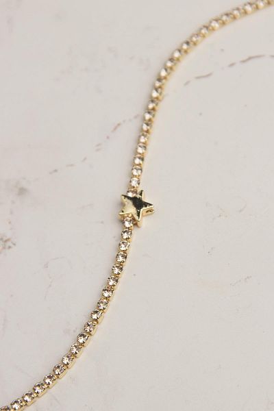 Modex Star Figured Ribbon Bracelet