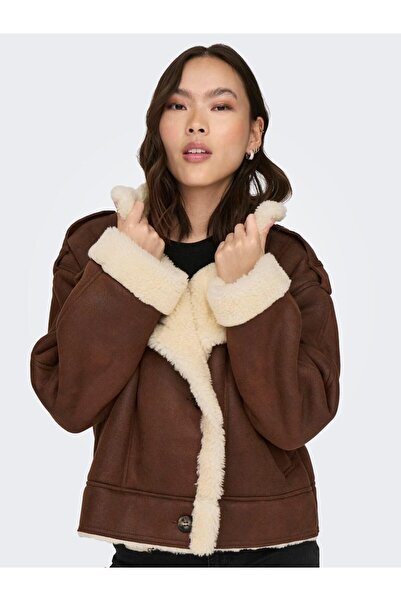 ONLY Яке от изкуствена кожа и кожа 15293012